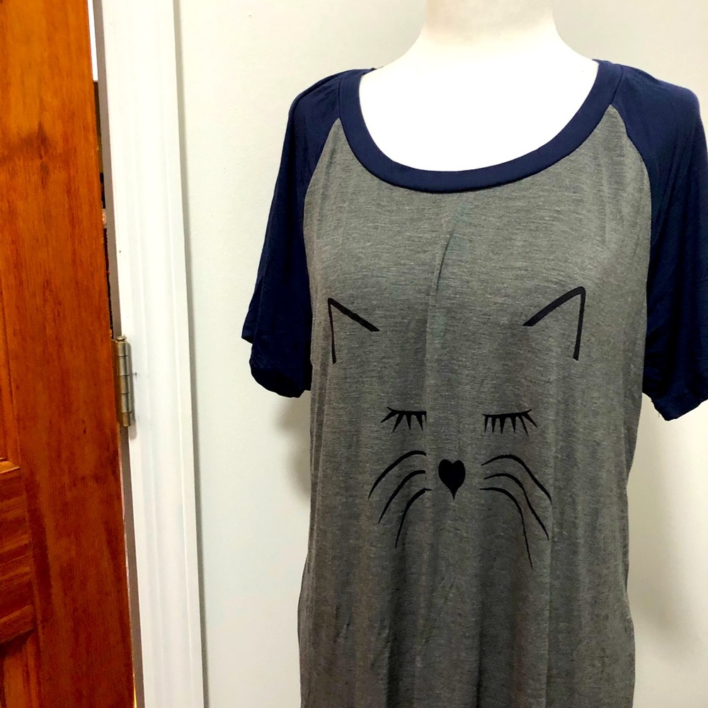 Kitten T Shirt Dress